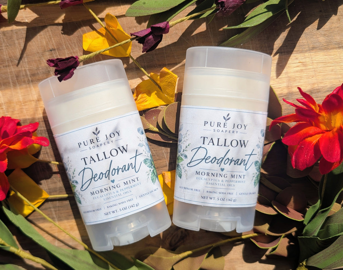 Tallow Deodorant Pure Joy Soapery Tallow Deodorant Pure Joy Soapery