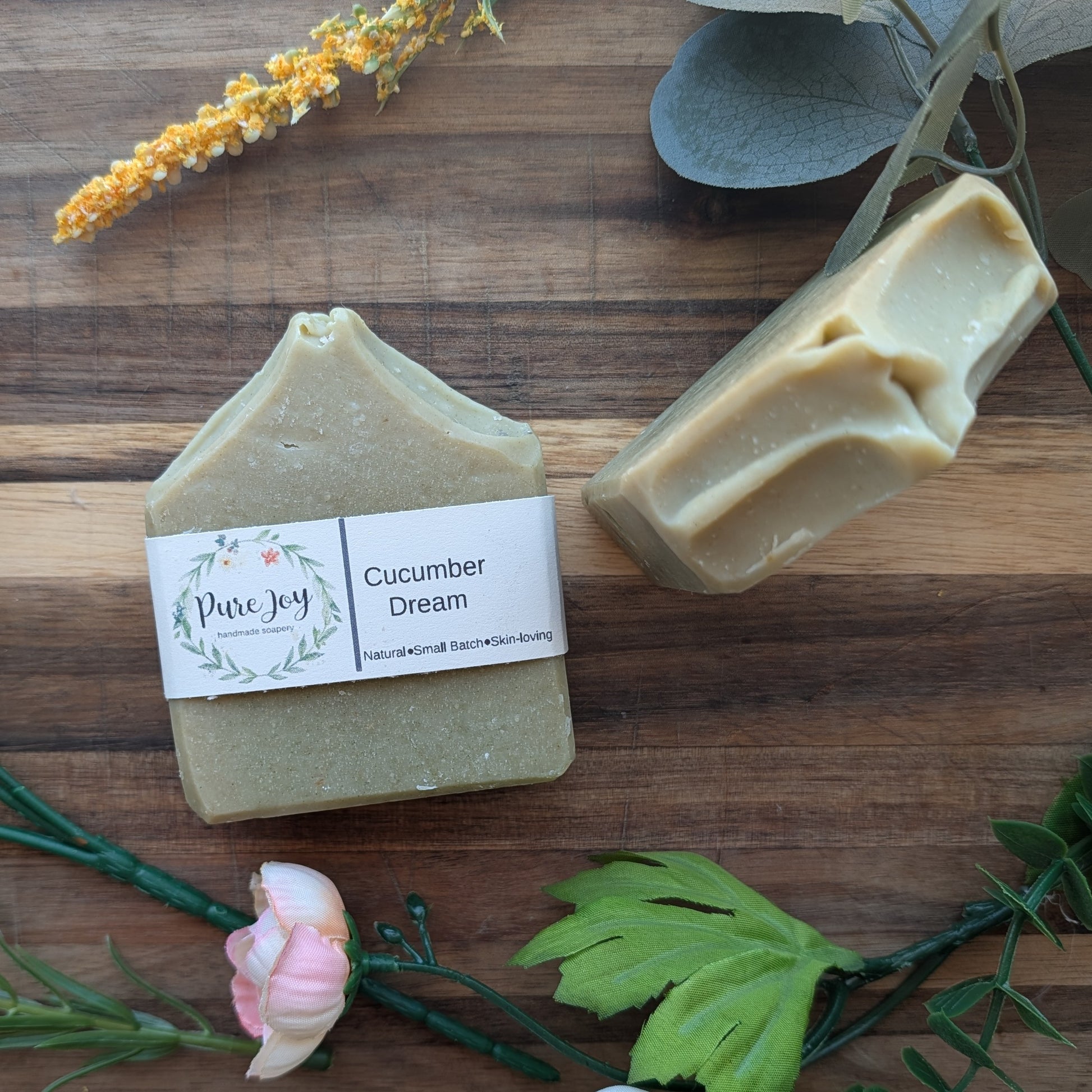 Cucumber Dream Pure Joy Soapery  Cucumber Dream Pure Joy Soapery
