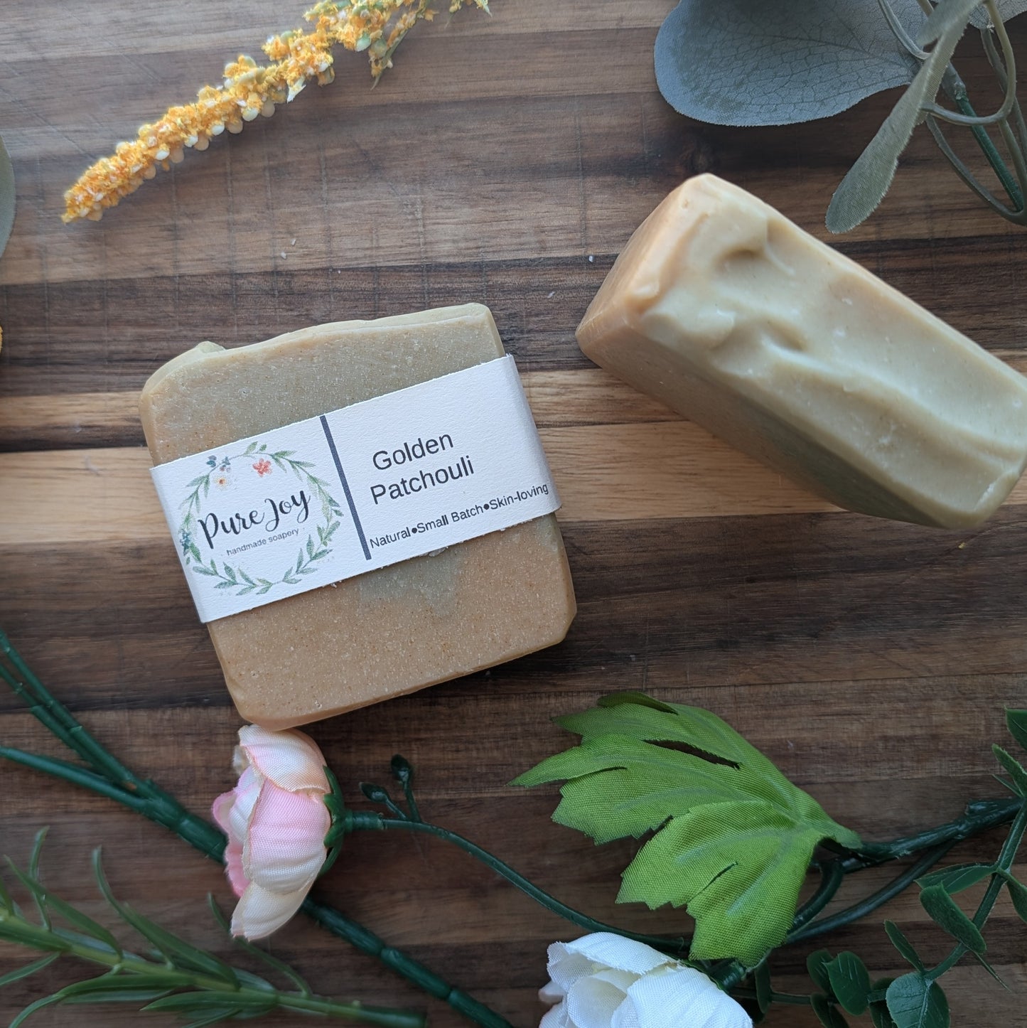 Golden Patchouli Pure Joy Soapery  Golden Patchouli Pure Joy Soapery