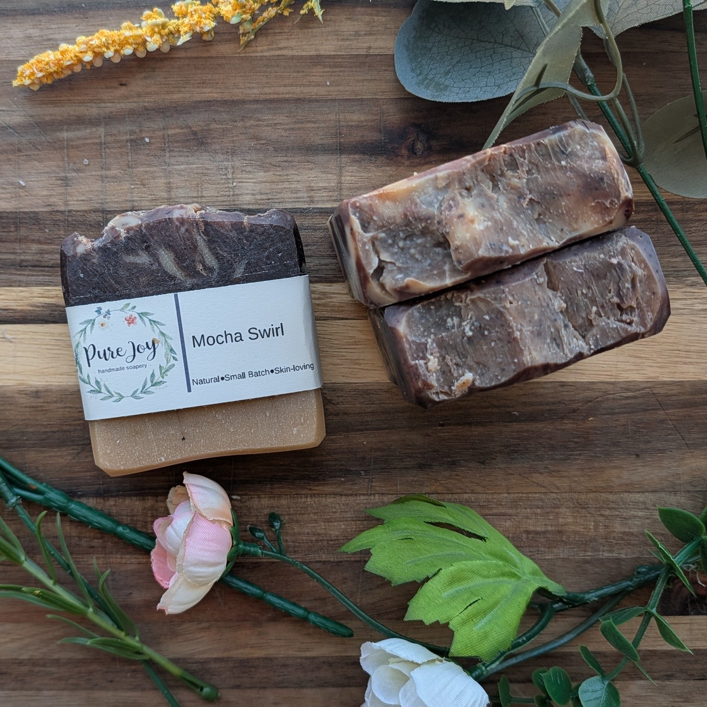 Mocha Swirl Pure Joy Soapery  Mocha Swirl Pure Joy Soapery