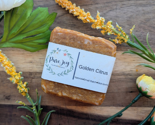 Golden Citrus Pure Joy Soapery  Golden Citrus Pure Joy Soapery