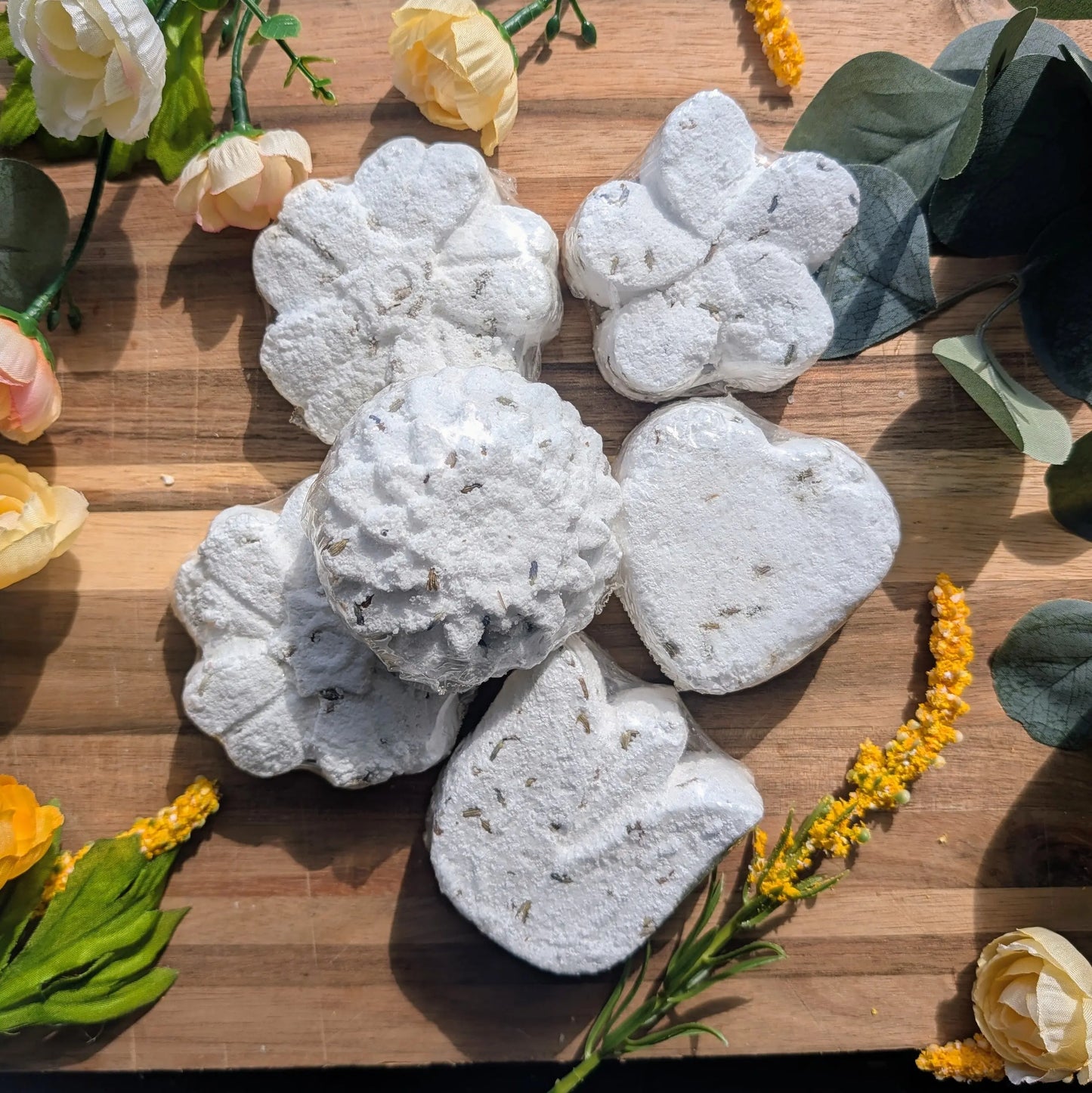 Eucalyptus Shower Steamers 6 pk Pure Joy Soapery  Eucalyptus Shower Steamers 6 pk Pure Joy Soapery