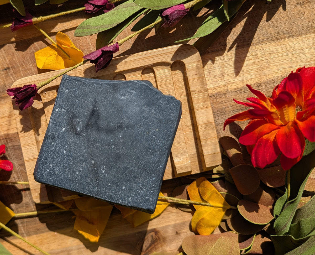 Charcoal Facial Bar Pure Joy Soapery  Charcoal Facial Bar Pure Joy Soapery