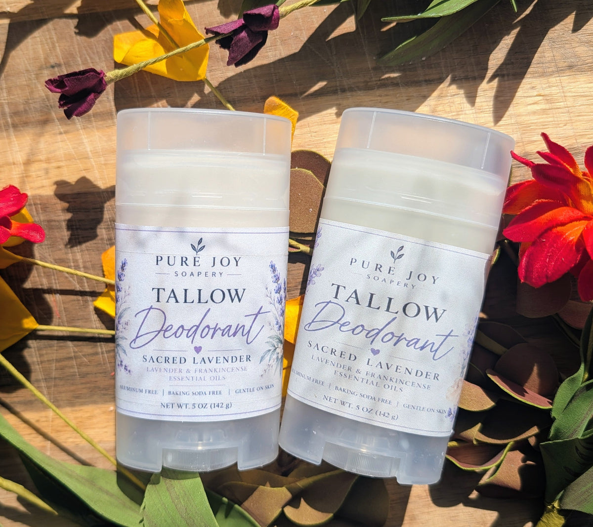 Tallow Deodorant Pure Joy Soapery  Tallow Deodorant Pure Joy Soapery