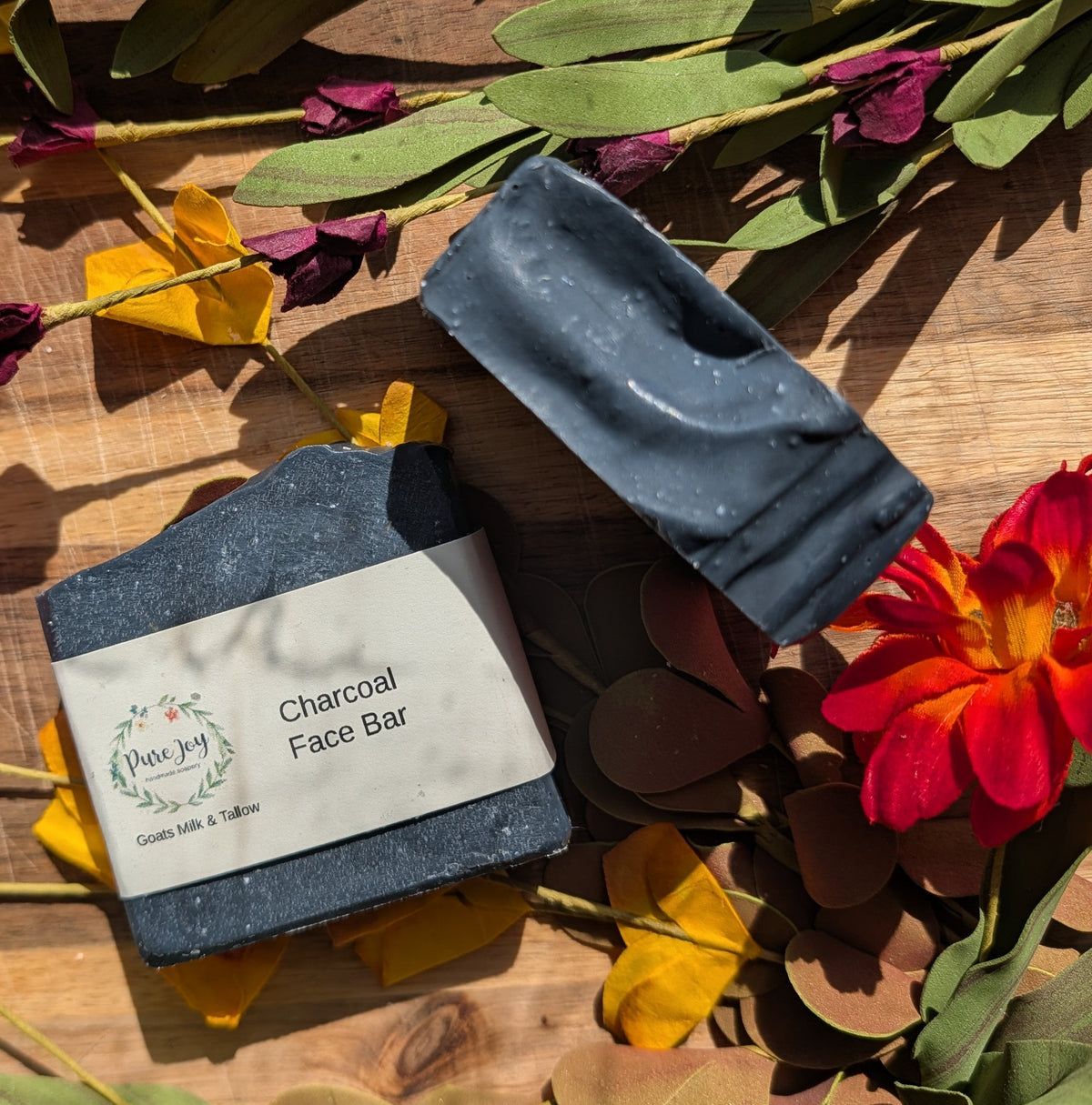 Charcoal Facial Bar Pure Joy Soapery  Charcoal Facial Bar Pure Joy Soapery